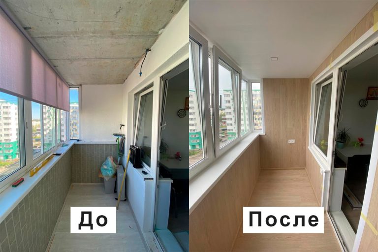 Утепление балкона Оснабрюкская ул., 12